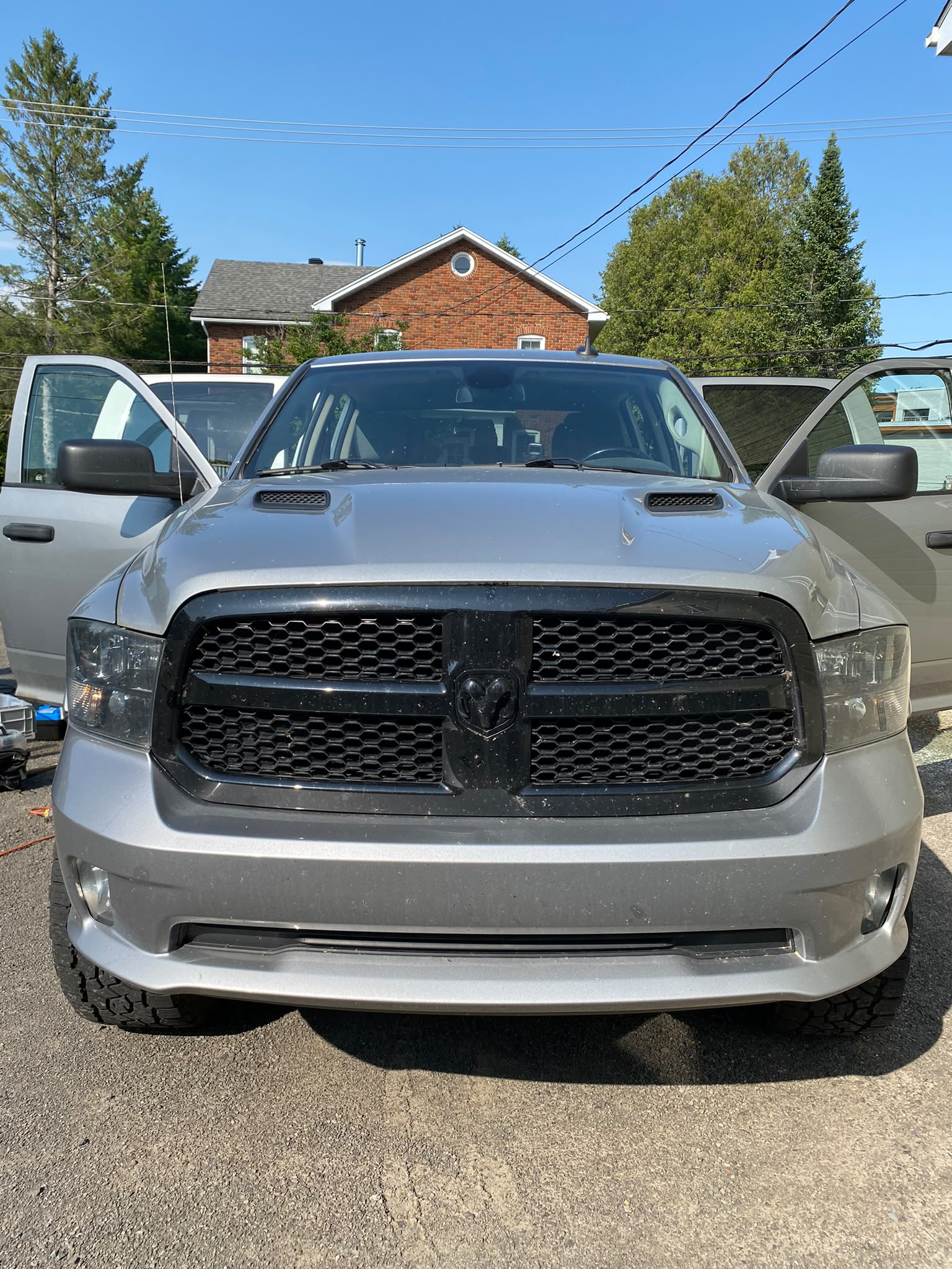 Before — Exterior wash