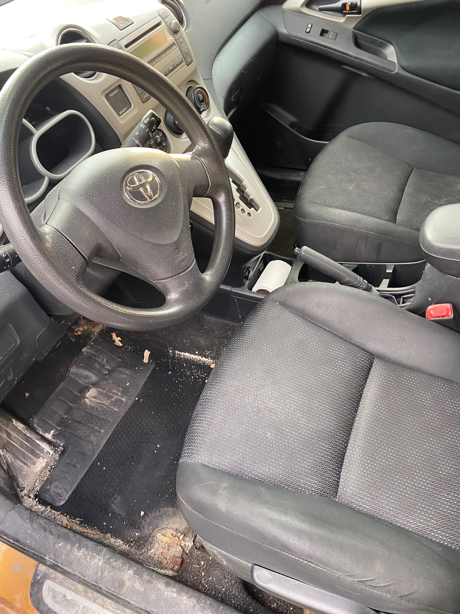 Before — Interior reset